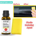 Bubblex crystal coating liquid for plastic parts for car and bike 30 ml
