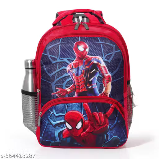 Unisex Kid's 22L Cartoon School Bag | Backpack for Kids | Casual Backpack School Bag For Age Group (3-9Years)