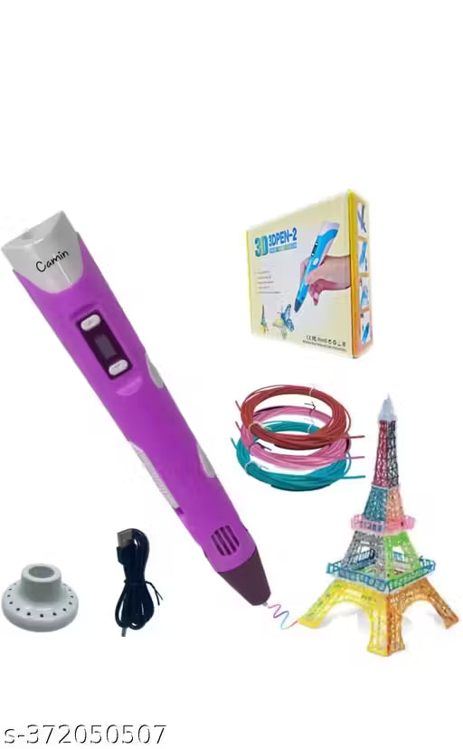 INK SPOT 3D Printing Drawing Pen with 3 pcs x 1.75mm PLA Filament for Kids and Adults Creative Modelling, Project