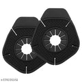 SPERROW (PACK OF 2) Car Wiper Hole Protector Pad | Car Wiper Dust Front Cover Car Wiper Protector (Black)