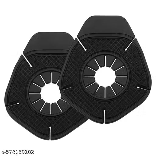 SPERROW (PACK OF 2) Car Wiper Hole Protector Pad | Car Wiper Dust Front Cover Car Wiper Protector (Black)