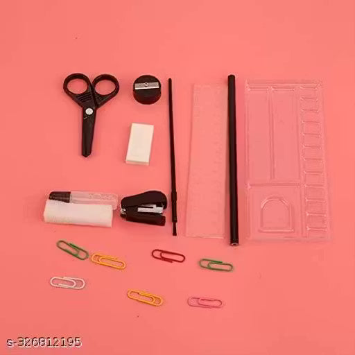 We Clever Art Supplies for Kids Deluxe Kids Art Set for Drawing Painting and More with Portable Art Box, Coloring Supplies Art Kits Best Christmas Great Gift for Kids. (Black)