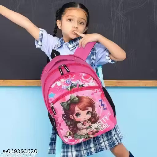 Super Quality School Backpack With Water Bottle 500ml School/Tution/Travel/Picnic, bag for cute kids