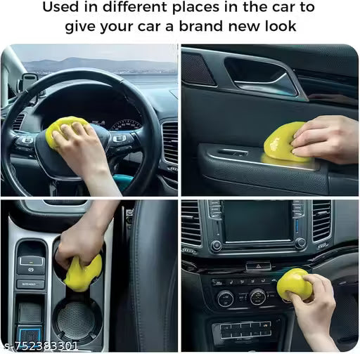 ALPHA Multipurpose Cleaning Gel for Car & Home | Dust Remover Slime for AC Vent, Laptop & Keyboard (160gm