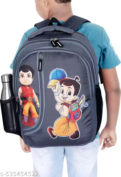 Unisex Kid's 22L Cartoon School Bag/Backpack for Kids Stylish/Casual Backpack School Bag For Age Group (3-9Years)