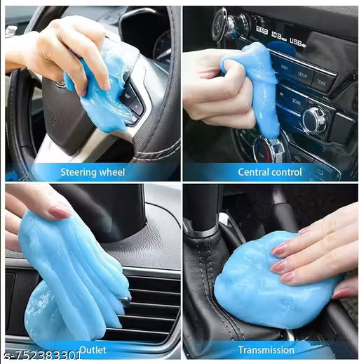ALPHA Multipurpose Cleaning Gel for Car & Home | Dust Remover Slime for AC Vent, Laptop & Keyboard (160gm