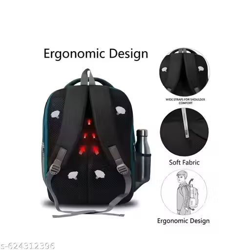 Avenger 25-L 40cm Kids School Bag For nursery Lkg ukg class Boys/Girls Lightweight Waterproof School Bag With Ultra LED Watch