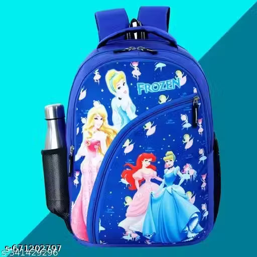 Unisex Kids 22L Cartoon Best Stylish Lightweight Waterproof Casual Picnic Tuition School Bag Backpack for Children Boys And Girls For (3 to 11 Yrs)