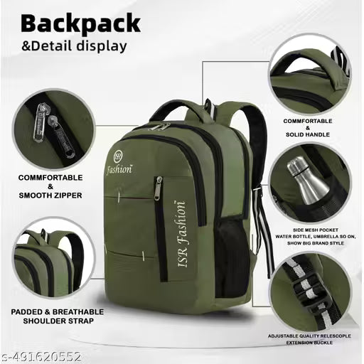 35L Casual Waterproof Laptop Bag/Backpack for Men Women Boys Girls/Office School College Teens & Students