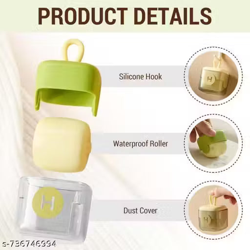 Portable Reusable Mini Lint Roller for Clothes & Pet Hair Removal Lint Roller Lint Roller