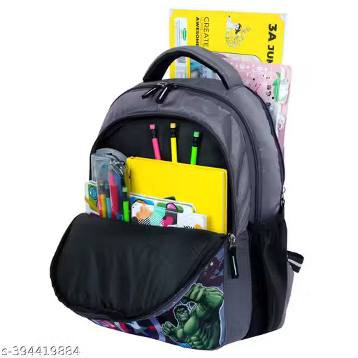 Kids Cartoon Best Stylish Lightweight Waterproof Casual Picnic Tuition School Bag Backpack for Children Boys And Girls For (3 to 11 Yrs)