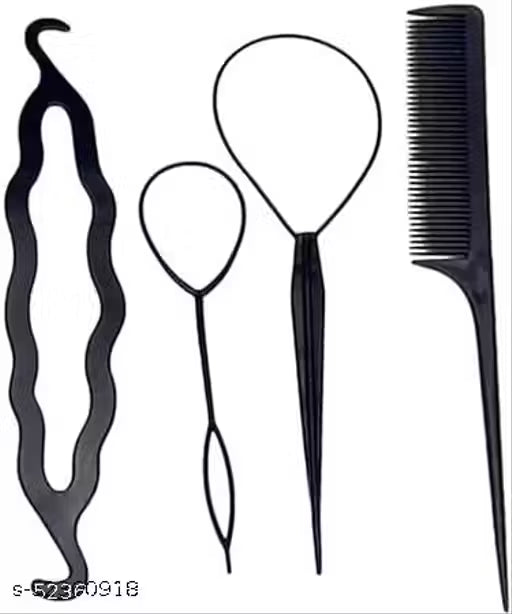 Women Hair Bun Kit 10