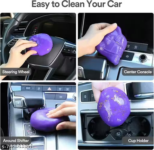 ALPHA Multipurpose Cleaning Gel for Car & Home | Dust Remover Slime for AC Vent, Laptop & Keyboard (160gm