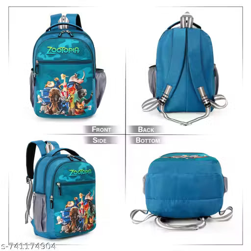 Unisex Kids 22L Cartoon Best Stylish Lightweight Waterproof Casual Picnic Tuition School Bag Backpack for Children Boys And Girls For (3 to 11 Yrs)