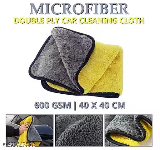 GLEAMIFY 6 PCs Microfiber Car Duster with Long Handle Car Cleaning Brush mini , Car Cleaning Cloth Car Exteriror and Interiror Ac Vent Cleaner Brush , Glass Wash Cleaning tablet (5psc ) , Car Mnini Dustbin Motorbike, SUVs Car Cleaning Kit