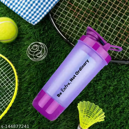 Shaker Bottles for Protein Shake - Gym Shaker Bottle with Compartment - Bpa Free Sipper for Gym Workout - Pro Cyclone Shaker, 600ml