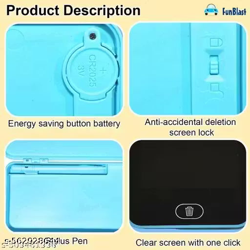 Writing pad pencil boc for kids 2 in 1 lcd tab and pencil boc inside new trending item for girls and boys
