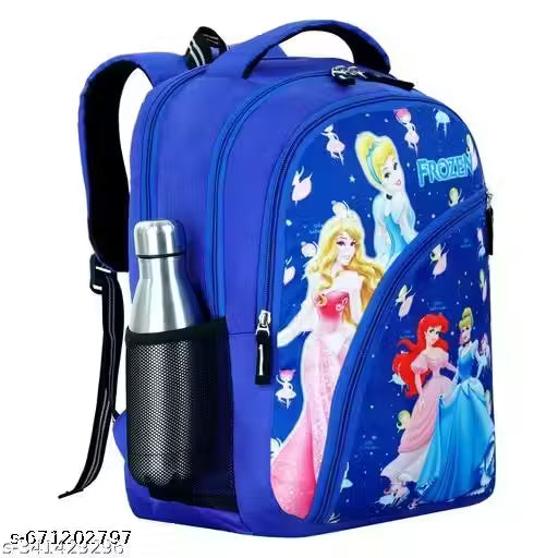 Unisex Kids 22L Cartoon Best Stylish Lightweight Waterproof Casual Picnic Tuition School Bag Backpack for Children Boys And Girls For (3 to 11 Yrs)