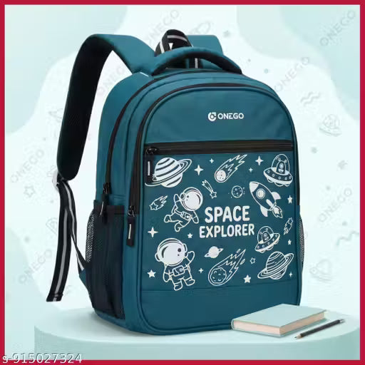 ONEGO 20L Kids Backpack Waterproof School Bag for Nursery LKG UKG Preschool Class 1 Tuition Travel Boys & Girls