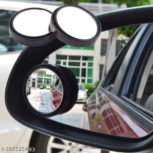 SUNHET ENTERPRISE.2 Pack Of 360 DEGREE BLIND SPOT ROUND WIDE ANGLE ADJUSTABLE CONVEX REAR VIEW MIRROR Side & Blind Spot Mirrors