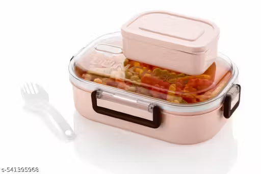 Lunch Box & Water Bottle Combo for Kids | Tiffin Box 900 ml, Water Bottle 1000 ml, | Leak Proof | Easy to Clean | Ideal for School, Picnic |