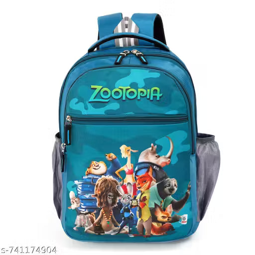 Unisex Kids 22L Cartoon Best Stylish Lightweight Waterproof Casual Picnic Tuition School Bag Backpack for Children Boys And Girls For (3 to 11 Yrs)