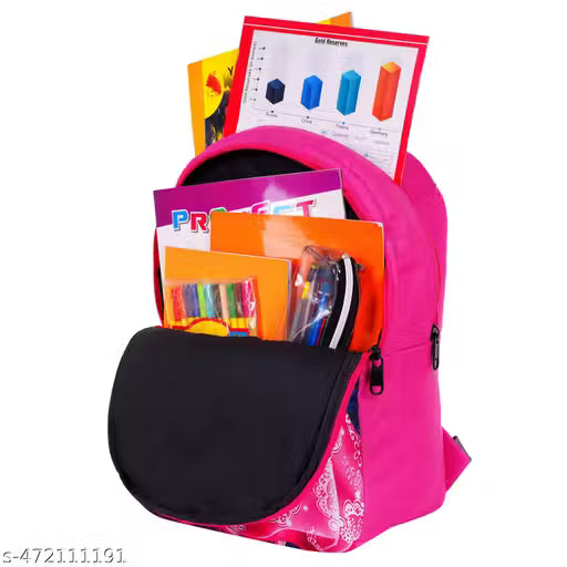 Shnor 25-L 40cm Kids School Bag For nursery Lkg ukg class Boys/Girls Lightweight School Bag with Lunch Bag